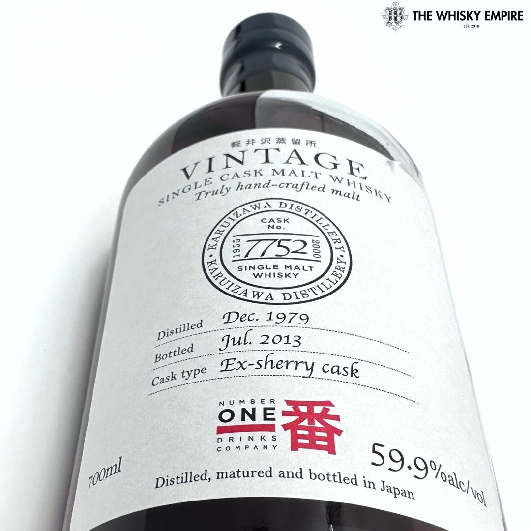 Karuizawa Vintage Sherry Cask 7752 1979 33yo Cask Strength Single Malt Whisky, Japan