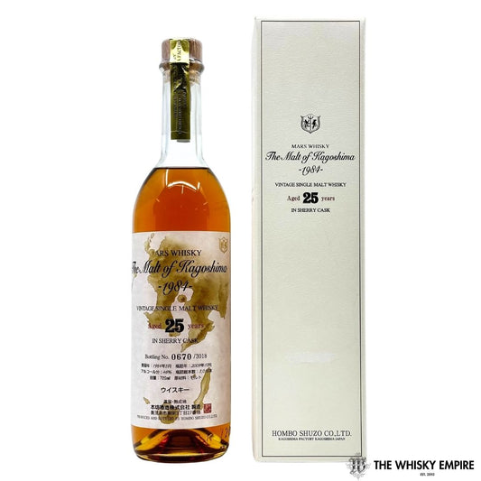 Mars The Malt of Kagoshima 1984 25yo Single Malt Whisky, Japan