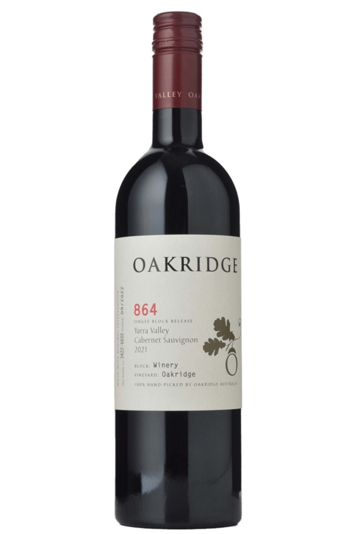 Oakridge 864 Winery Block Cabernet Sauvignon 2021