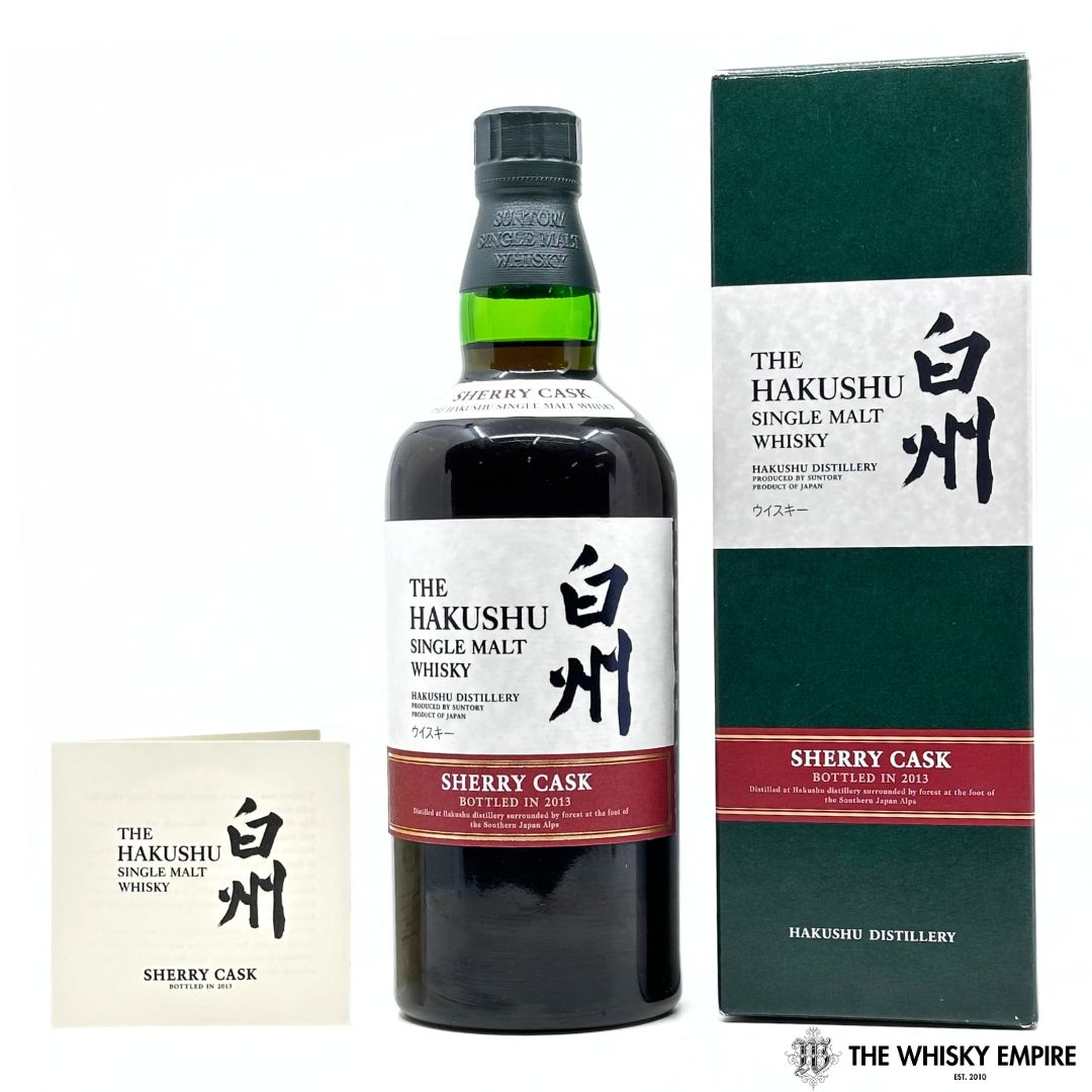 The Hakushu Sherry Cask 2013 Single Malt Whisky, Japan