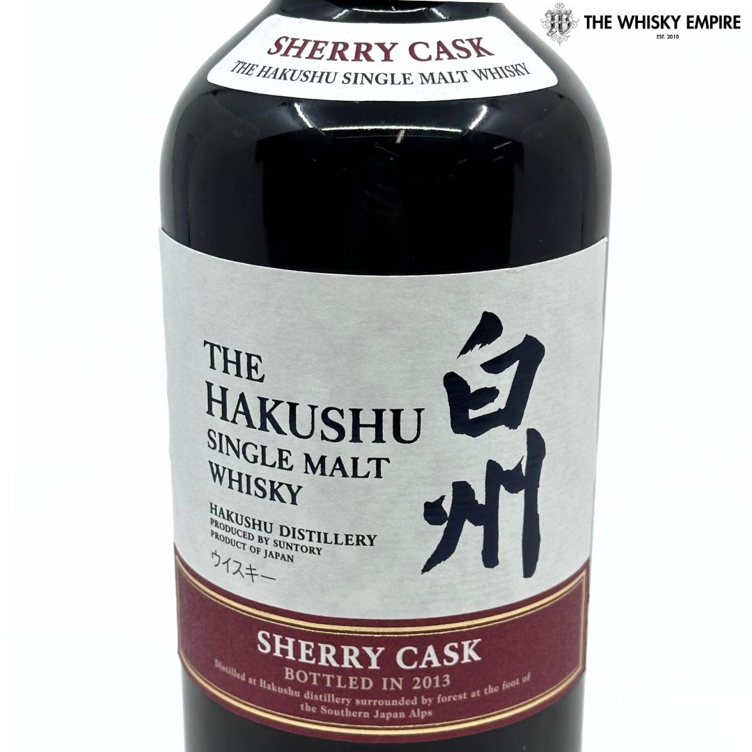 The Hakushu Sherry Cask 2013 Single Malt Whisky, Japan