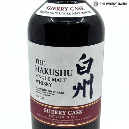 The Hakushu Sherry Cask 2013 Single Malt Whisky, Japan