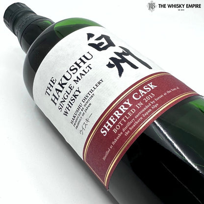 The Hakushu Sherry Cask 2013 Single Malt Whisky, Japan