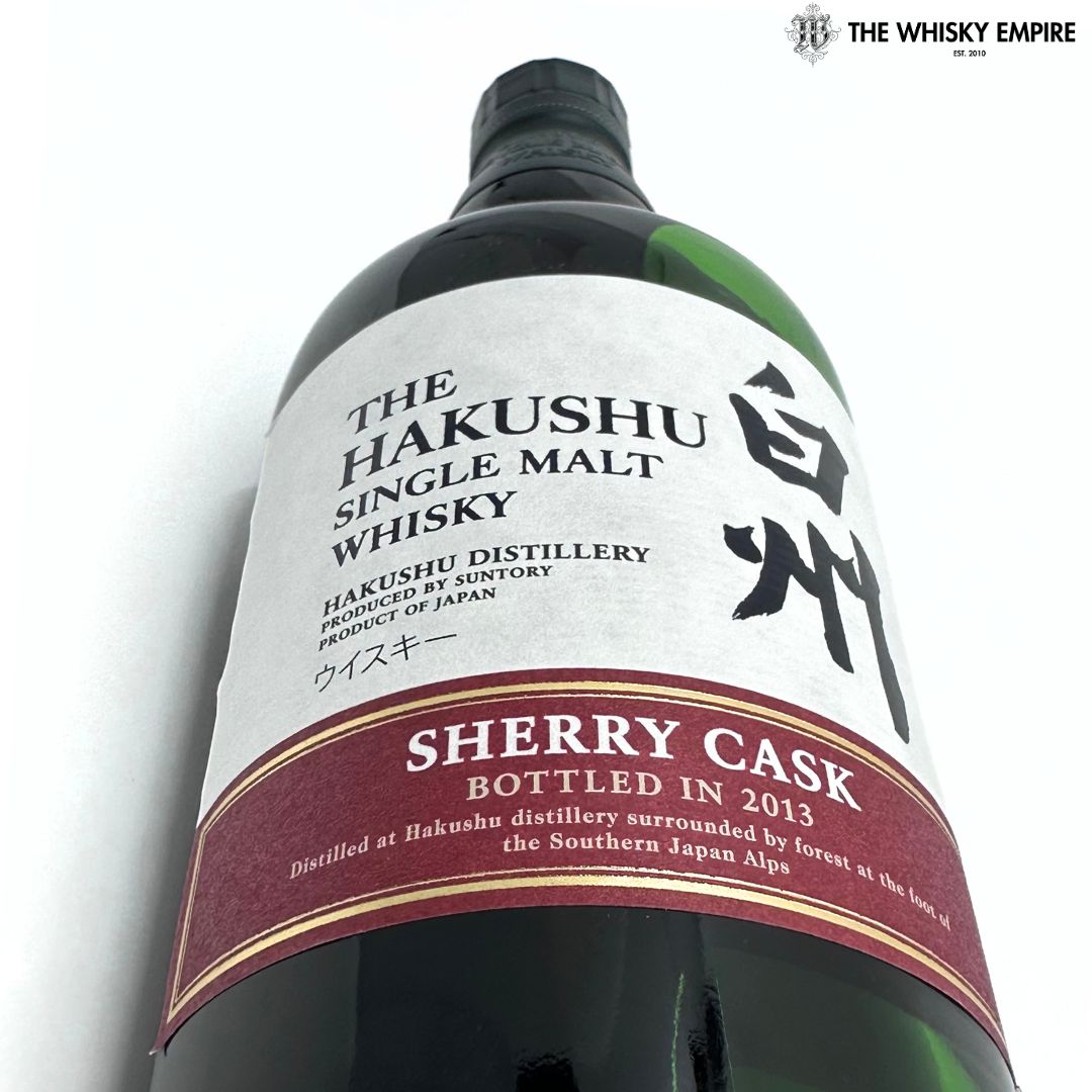 The Hakushu Sherry Cask 2013 Single Malt Whisky, Japan