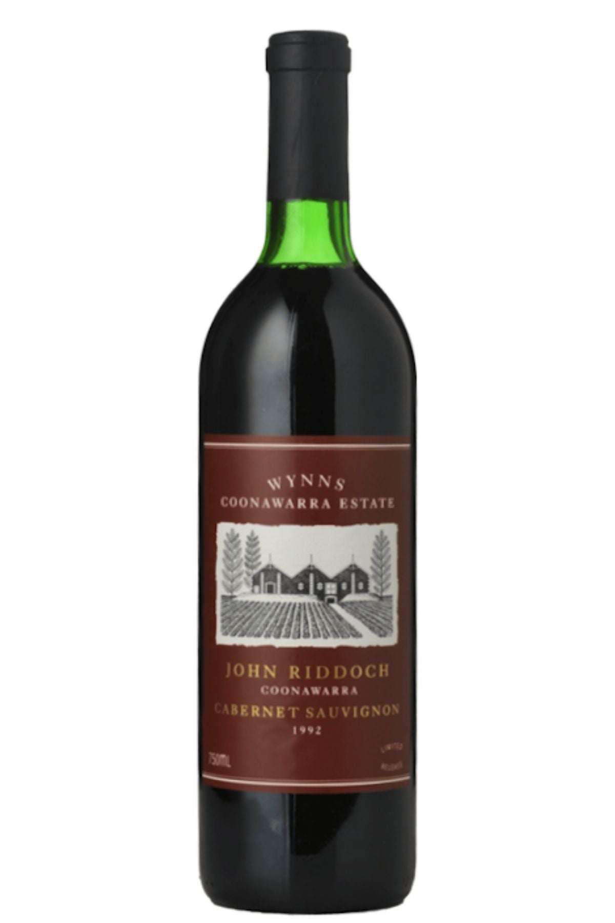 Wynn's John Riddoch Cabernet Sauvignon 1992